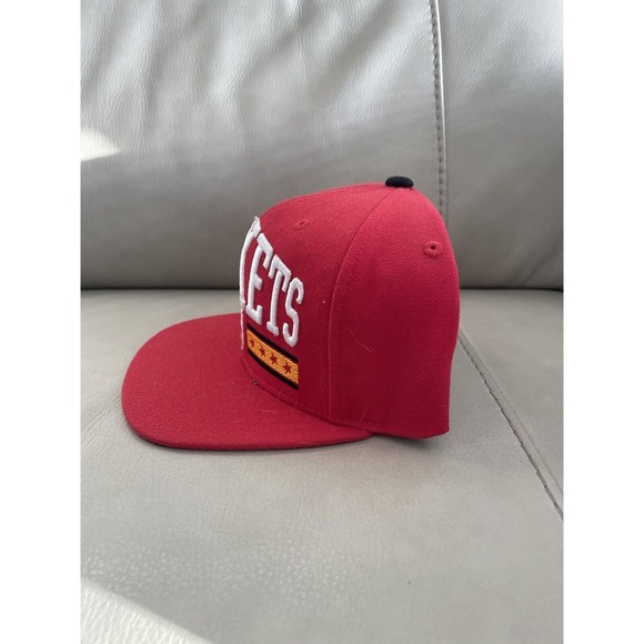 Houston Rockets SnapBack embroidered spell out Red NBA - Picture 2 of 7